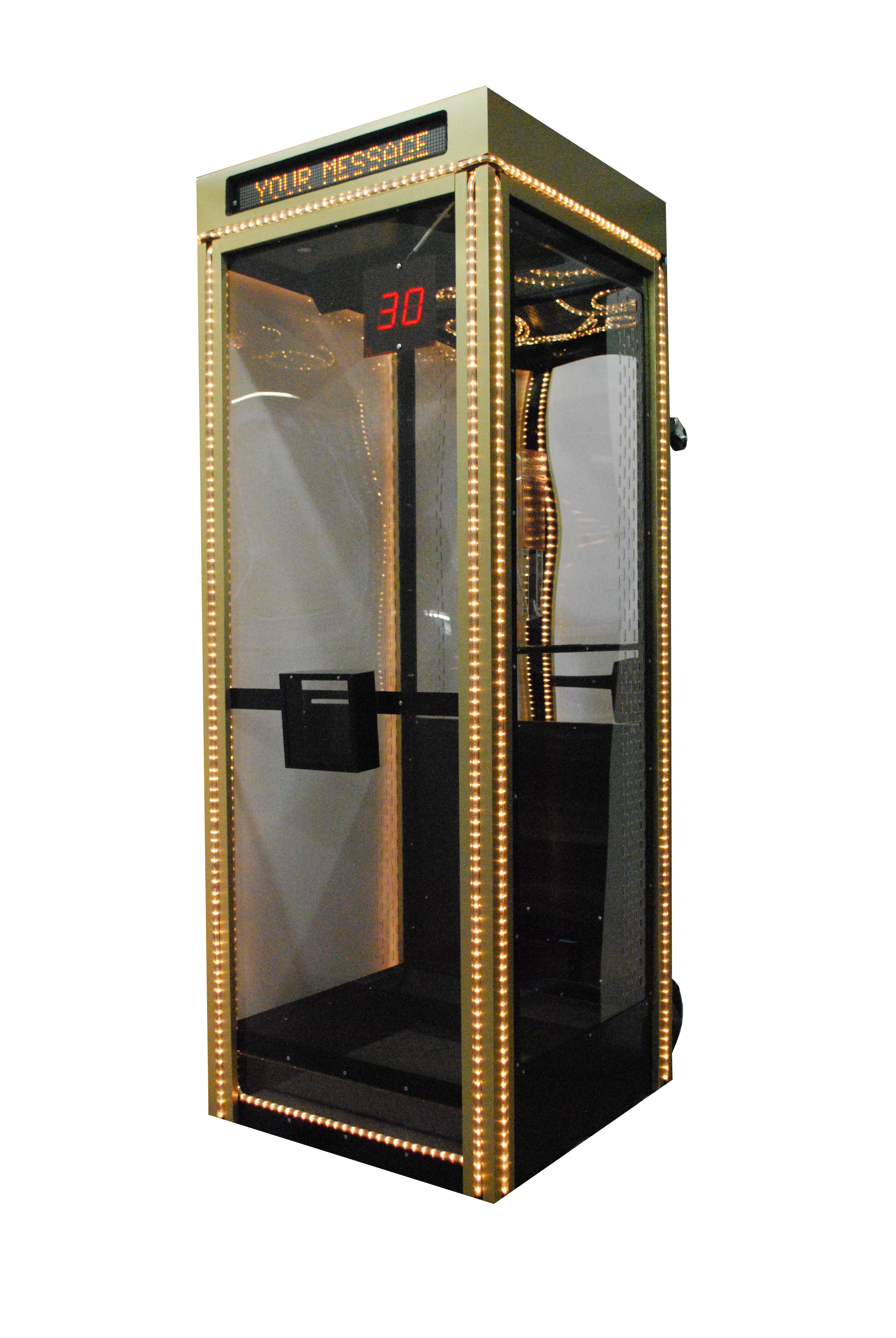 Deluxe Traveler Money Booth Machine | Hardcase Booth | Blowing Cash