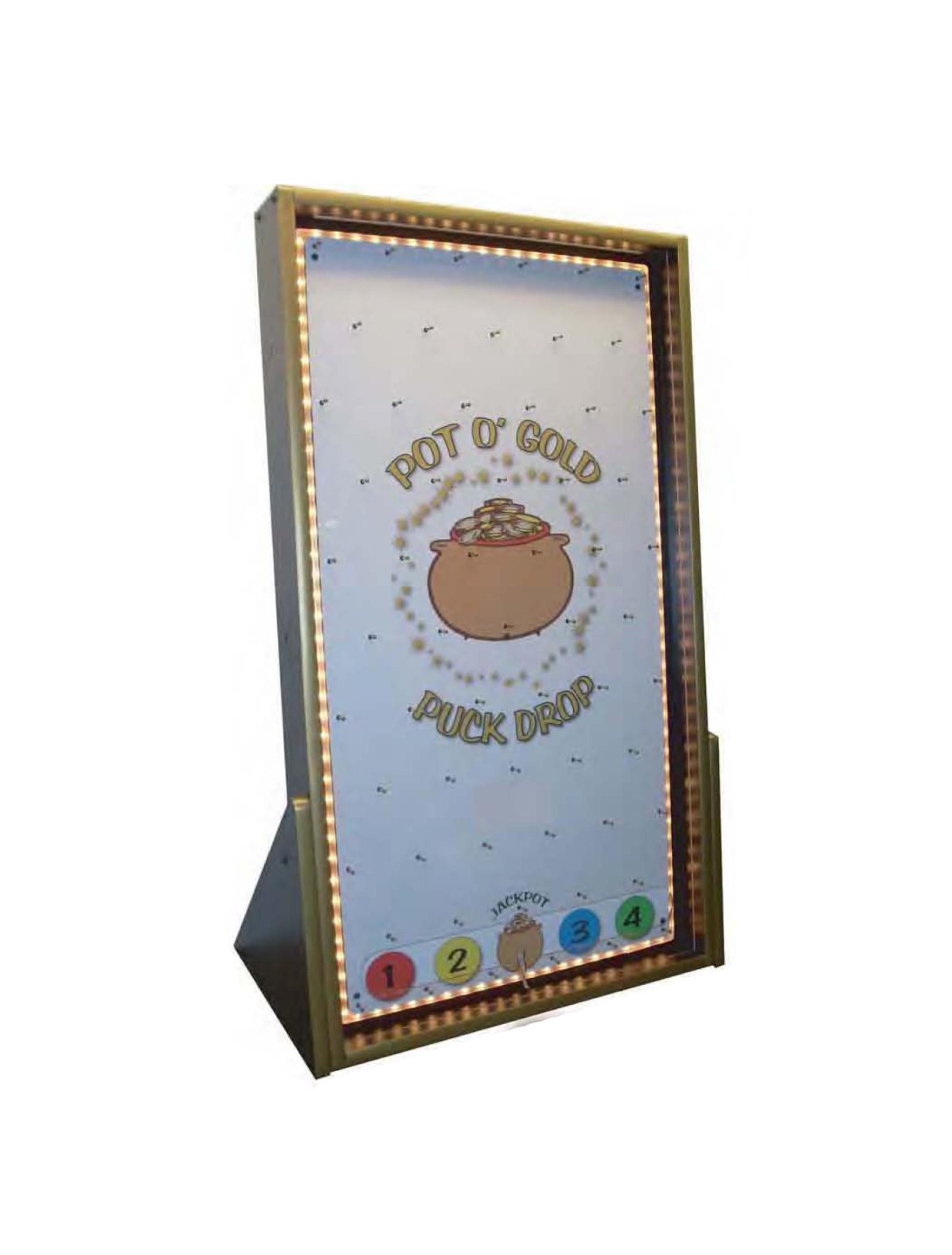 Plinko Pot O'Gold Puck Drop | Plinko Board Game